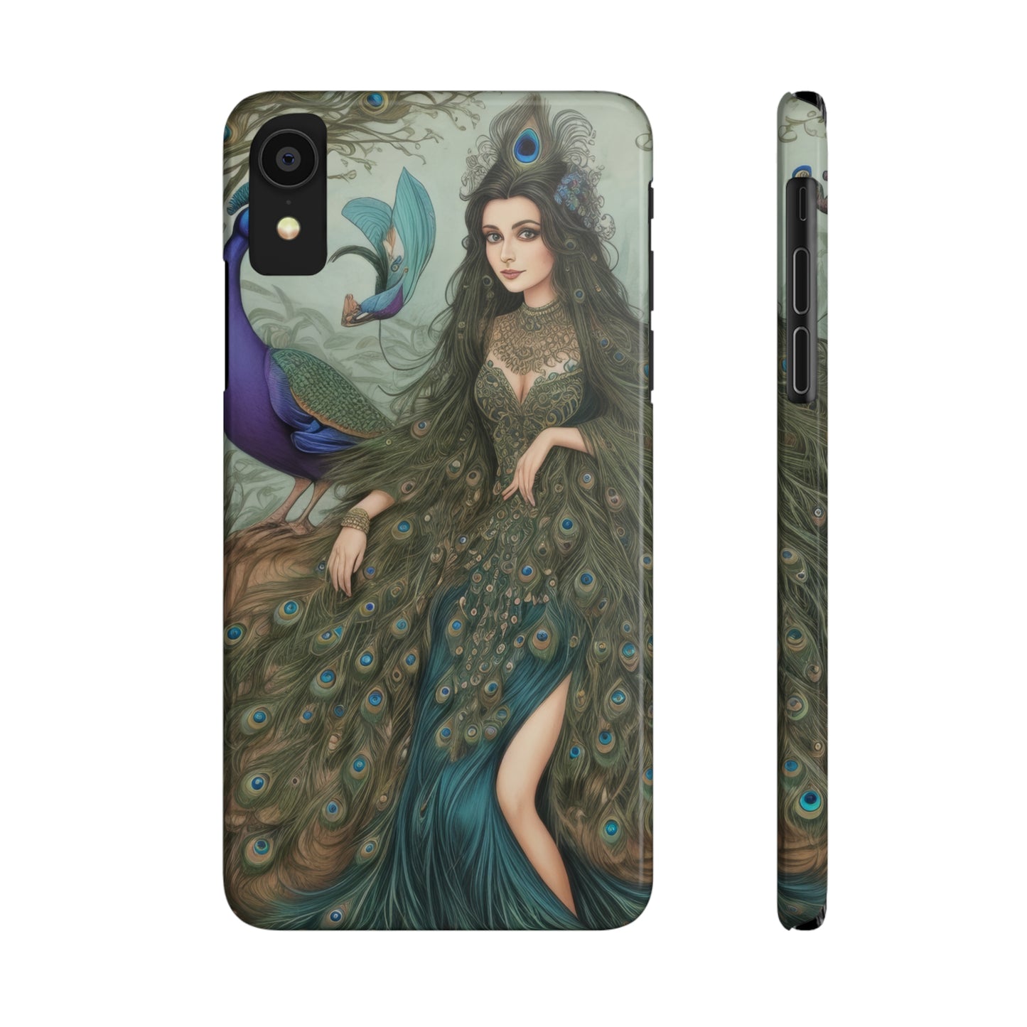 Peacock Witch - Phone Case