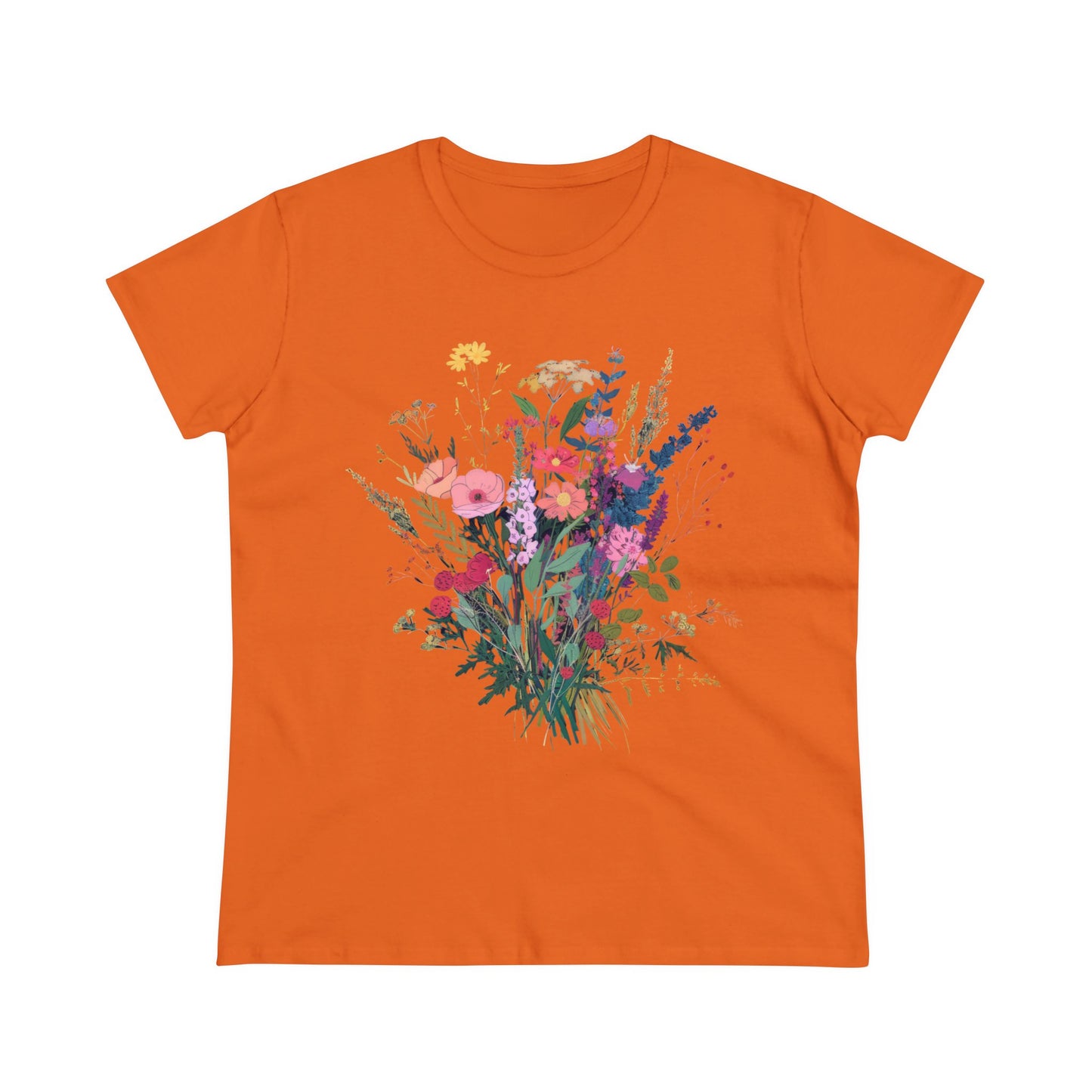 Wildflowers - Women's Midweight Cotton Tee