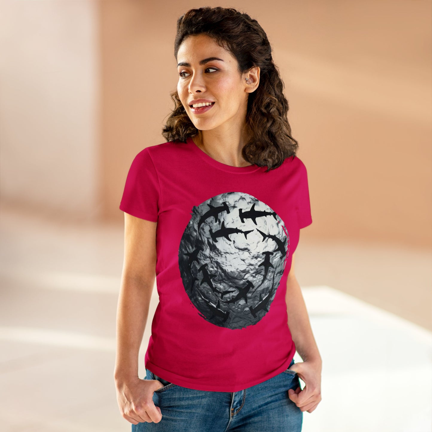 Hammerheads - Women's Midweight Cotton Tee