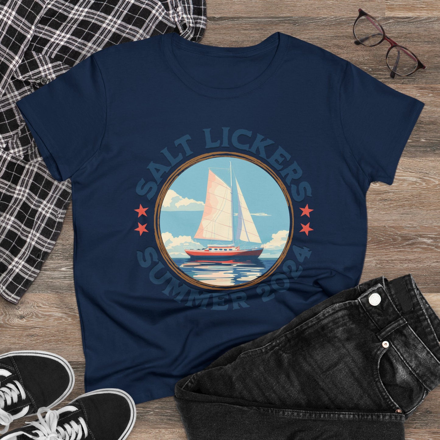 Sailing - Women's Midweight Cotton Tee