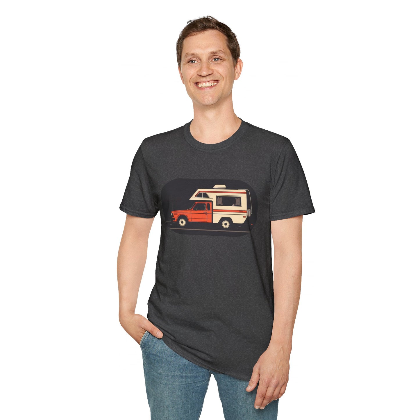 Camping! - Unisex Softstyle T-Shirt