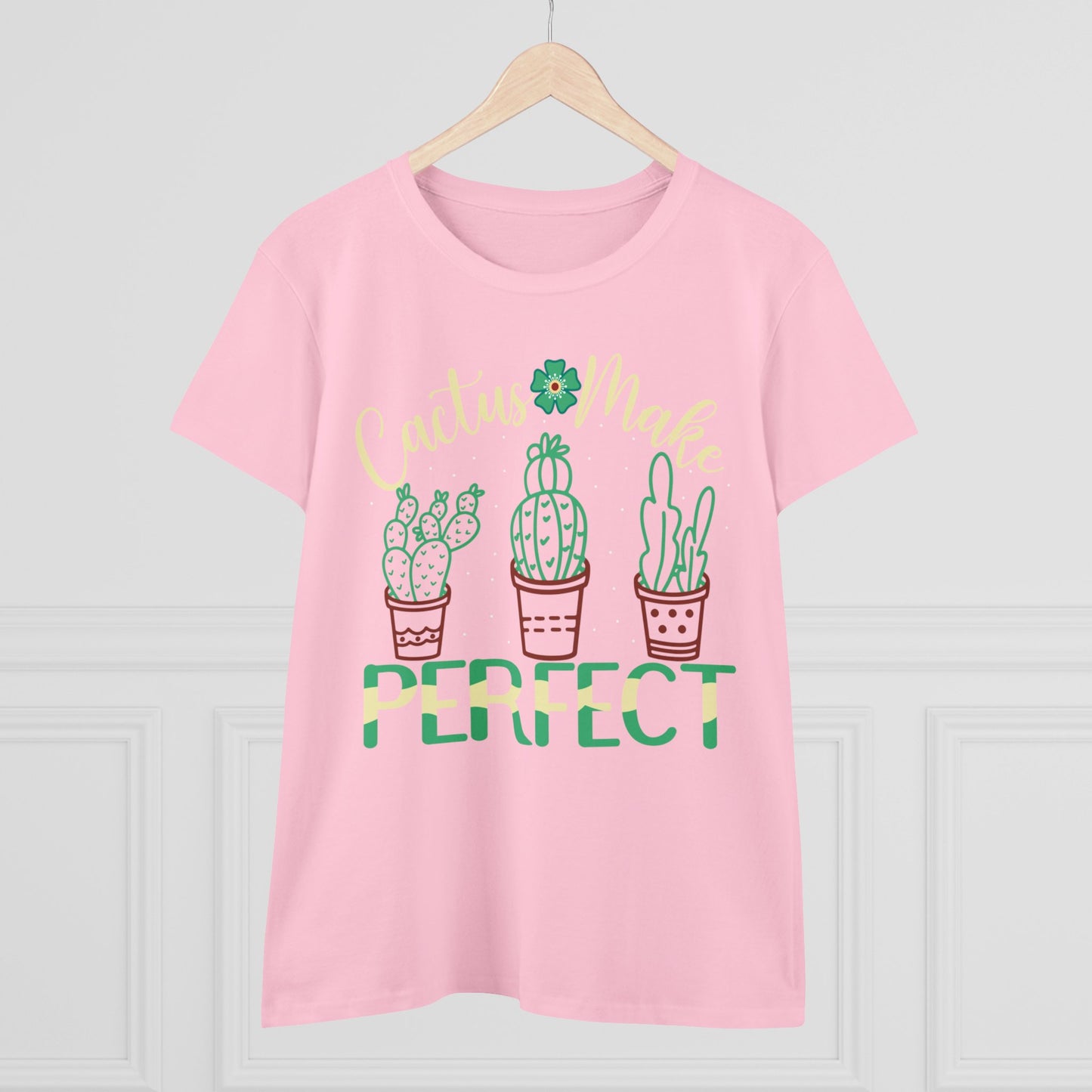 Cactus Makes Perfect - Gardening - Women's Midweight Cotton Tee