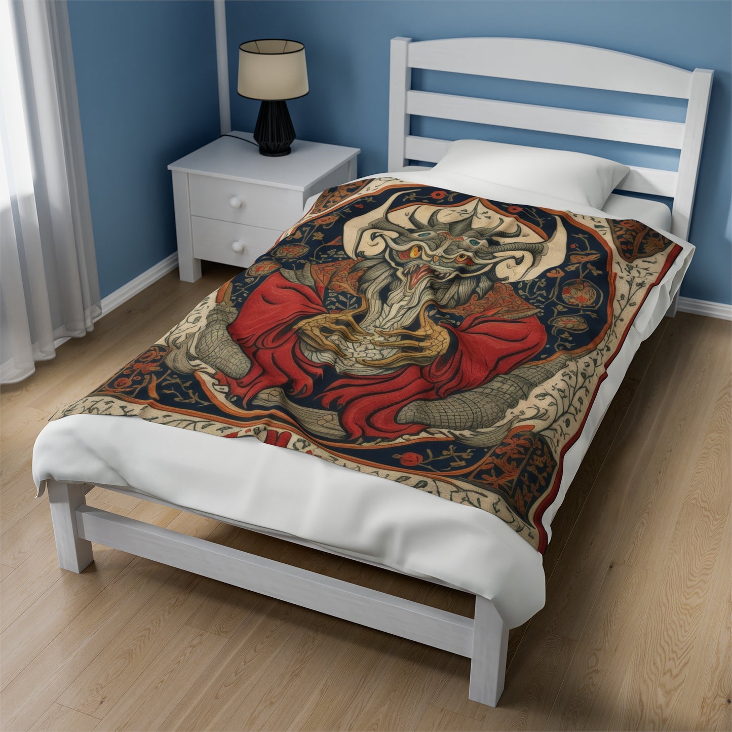 Incubus Medieval Tapestry - Velveteen Plush Blanket