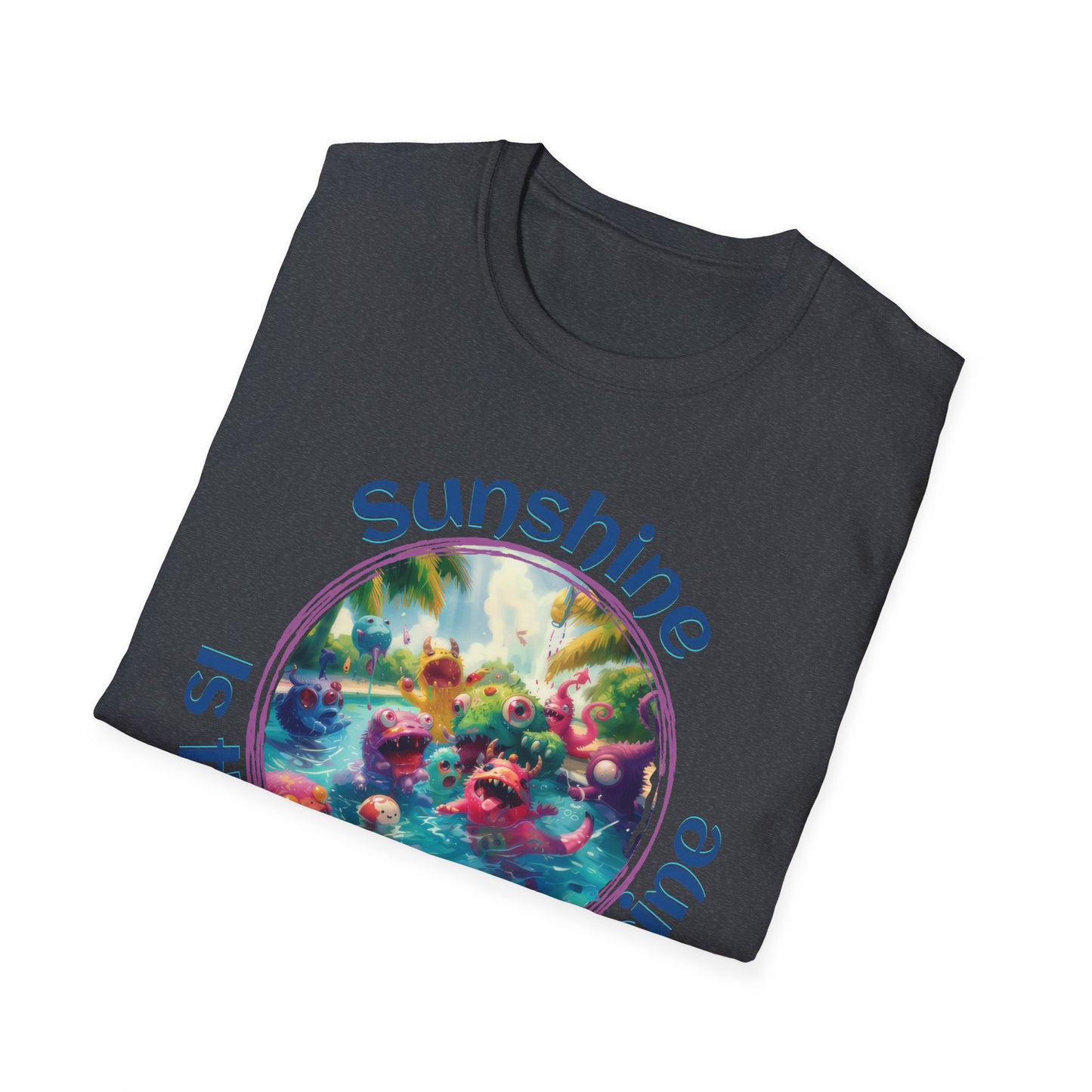 Sunshine is the Best Medicine - Unisex Softstyle T-Shirt