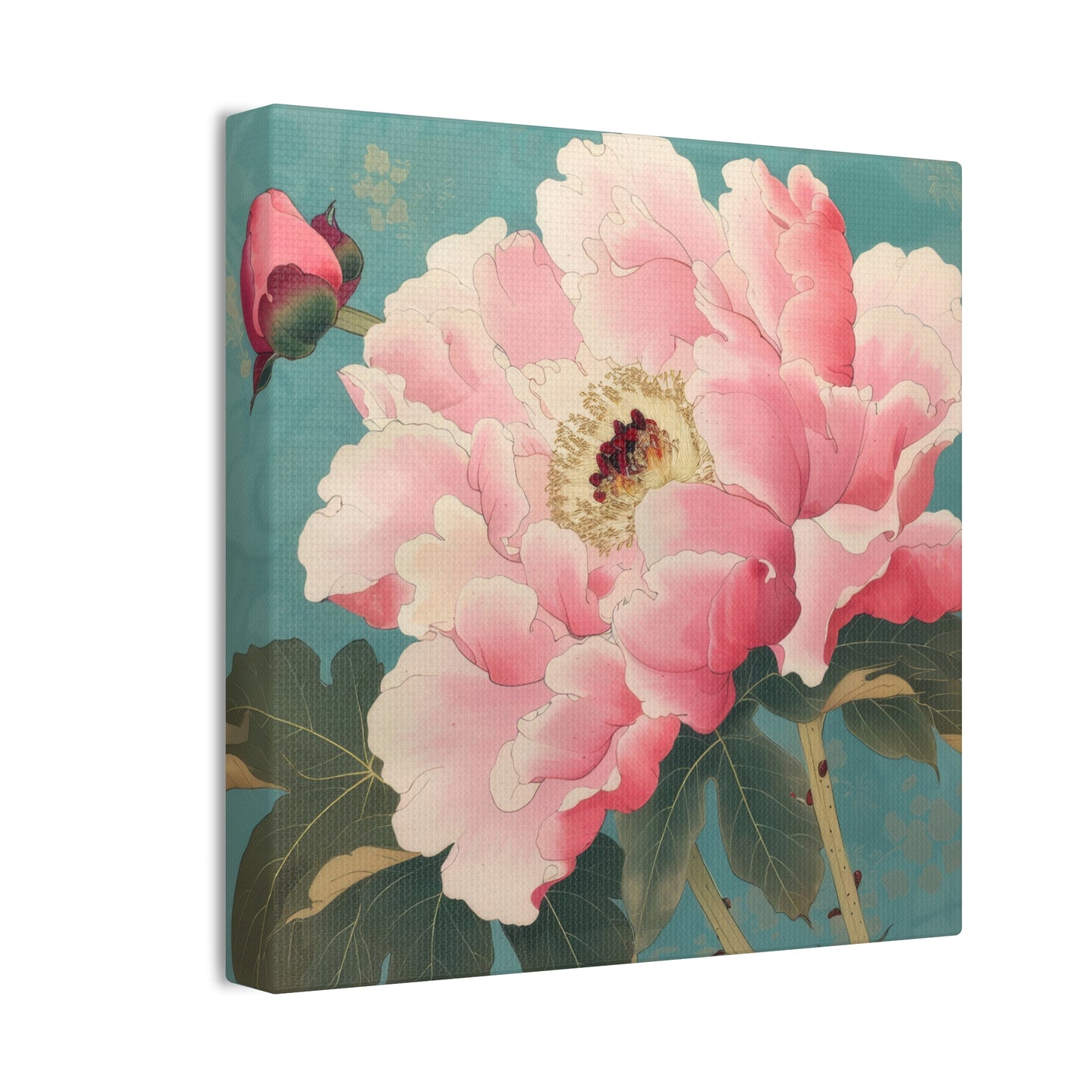 Peony - Canvas Stretched, 0.75"