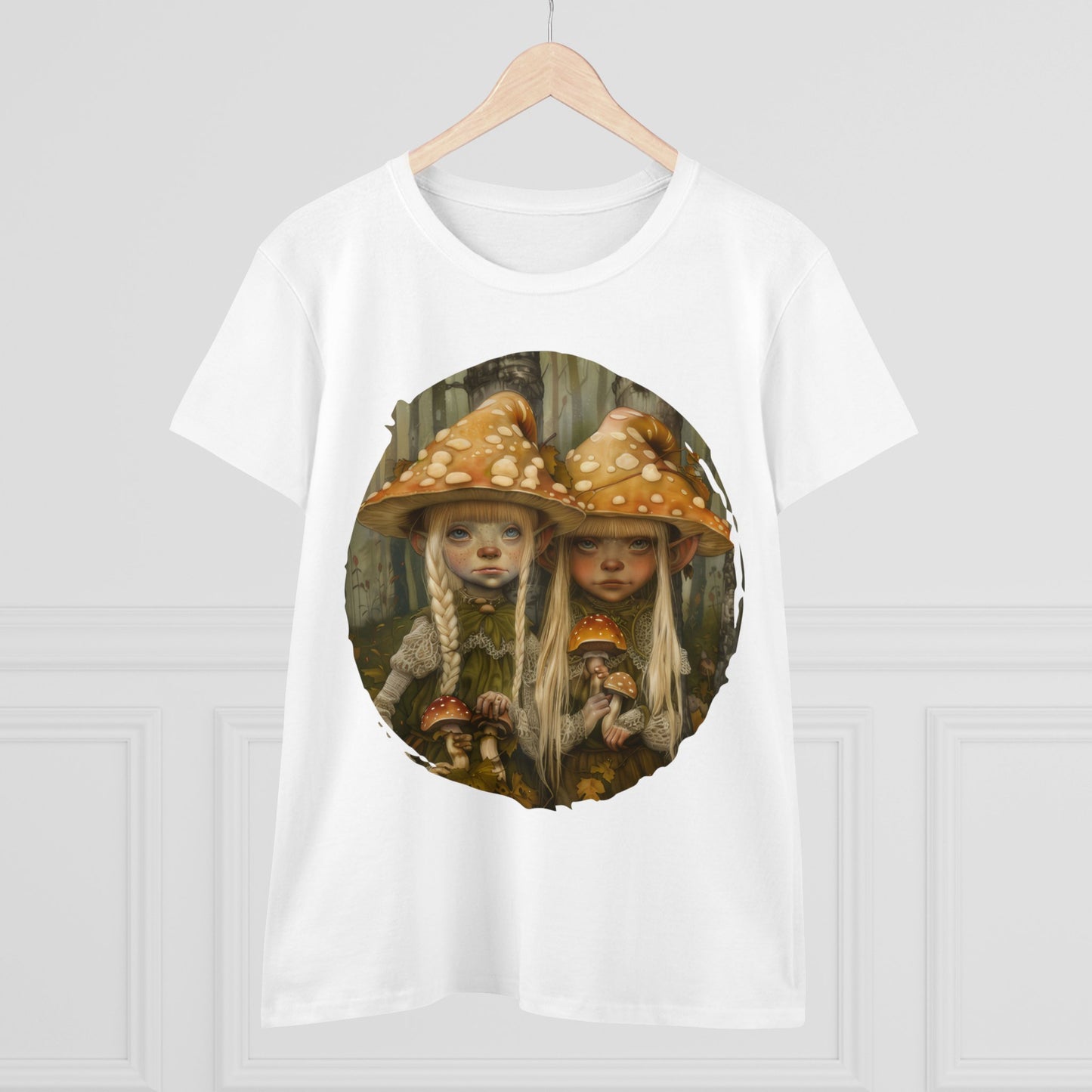 Elves - Fantasy - Women's Midweight Cotton Tee