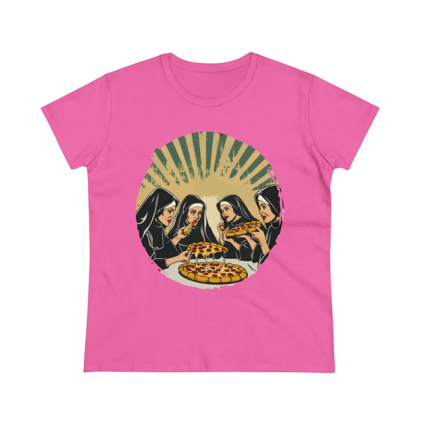 Pizza Divine - Women's Midweight Cotton Tee