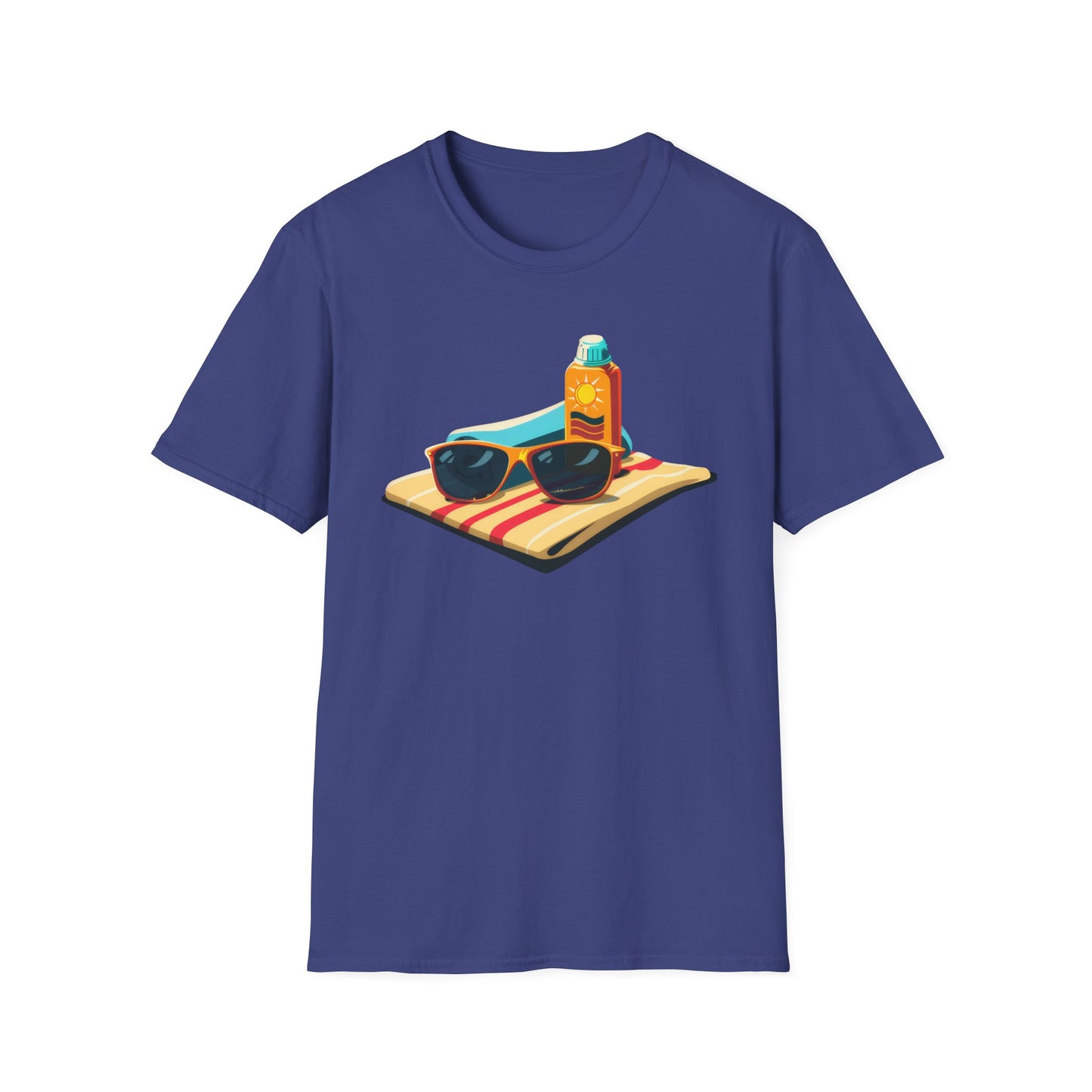 Beach Time! - Unisex Softstyle T-Shirt