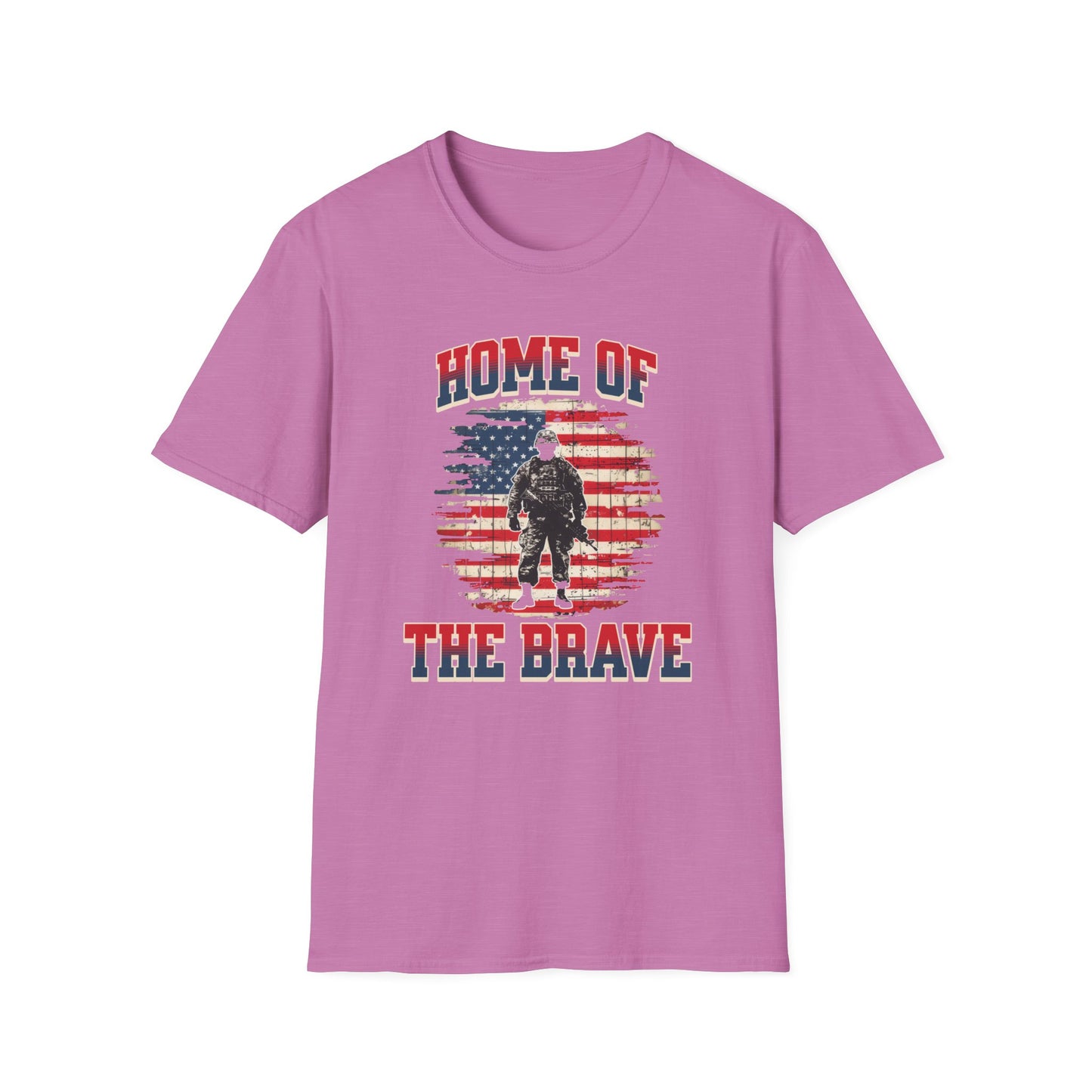 Home of the Brave - Unisex Softstyle T-Shirt