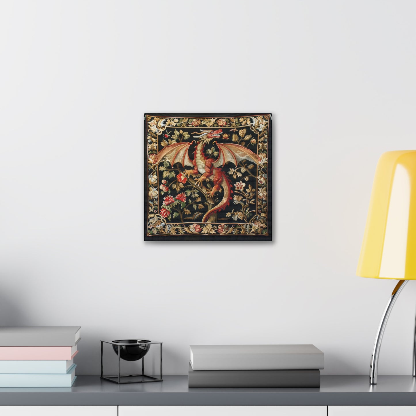 Dragon Tapestry - Canvas Stretched, 0.75"