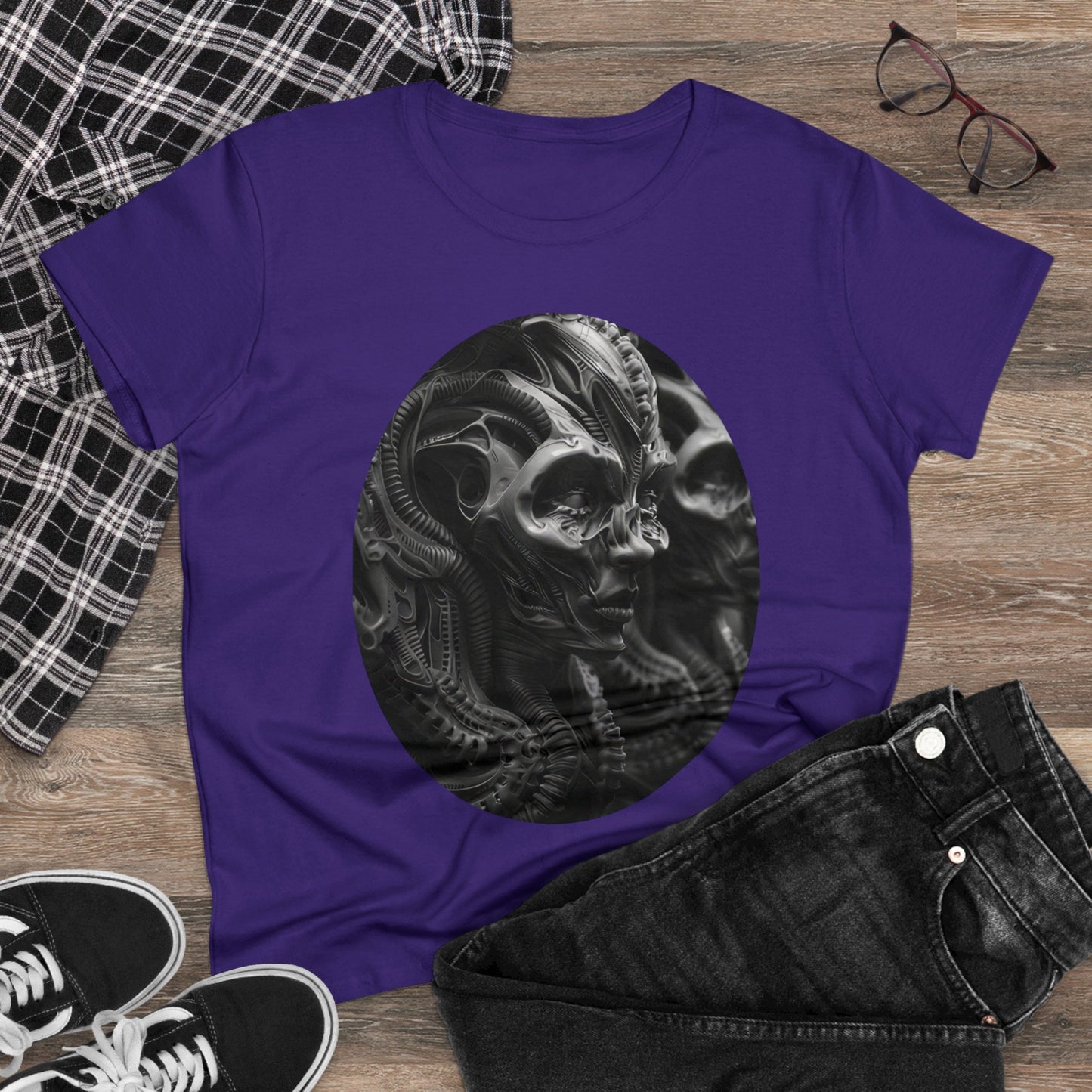 Alien to Us - Fantasy - Women's Midweight Cotton Tee