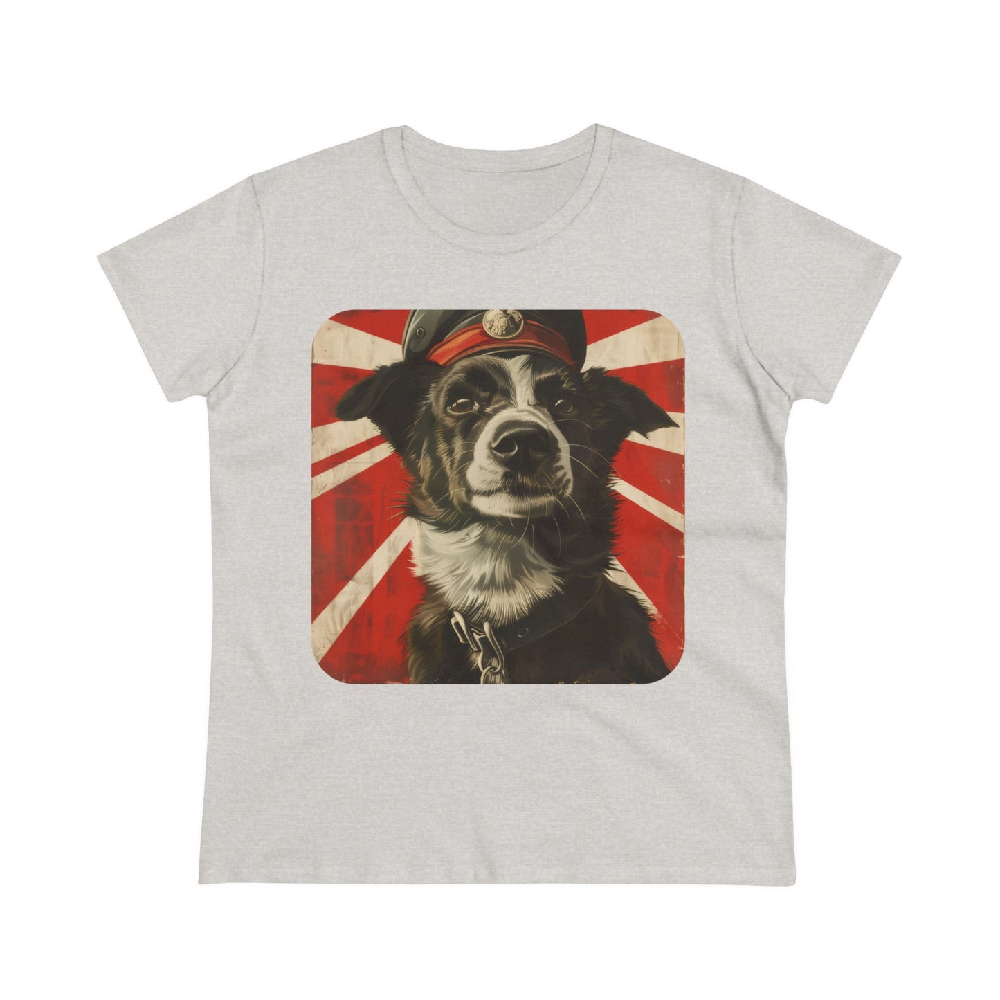 Comrade Canine - Women's Midweight Cotton Tee