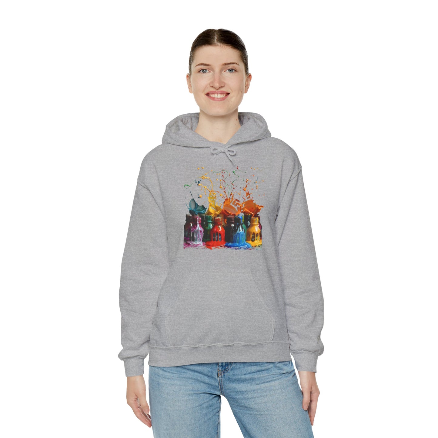 Paint Splash - Unisex Heavy Blend™ Hooded Sweatshirt