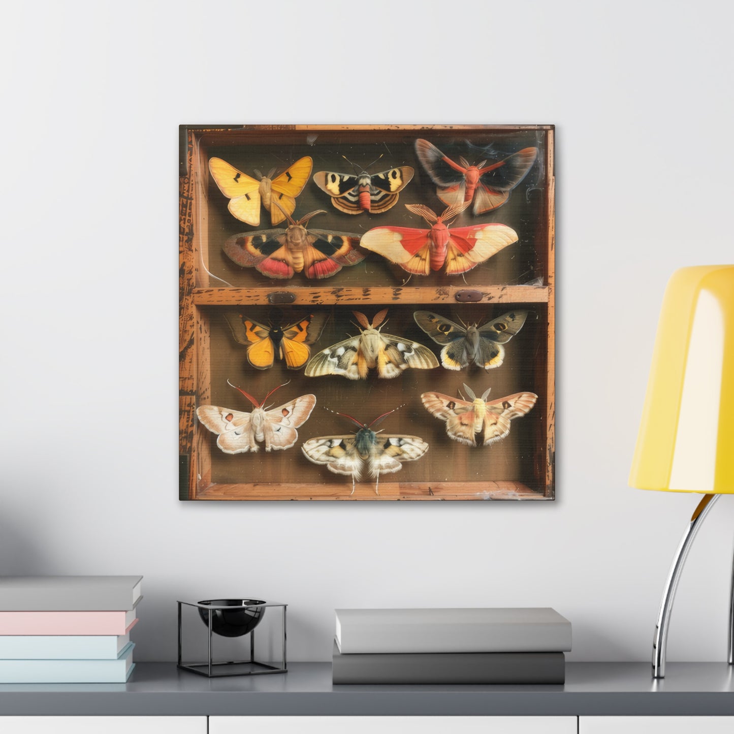 Moth Collection - Canvas Stretched, 0.75"