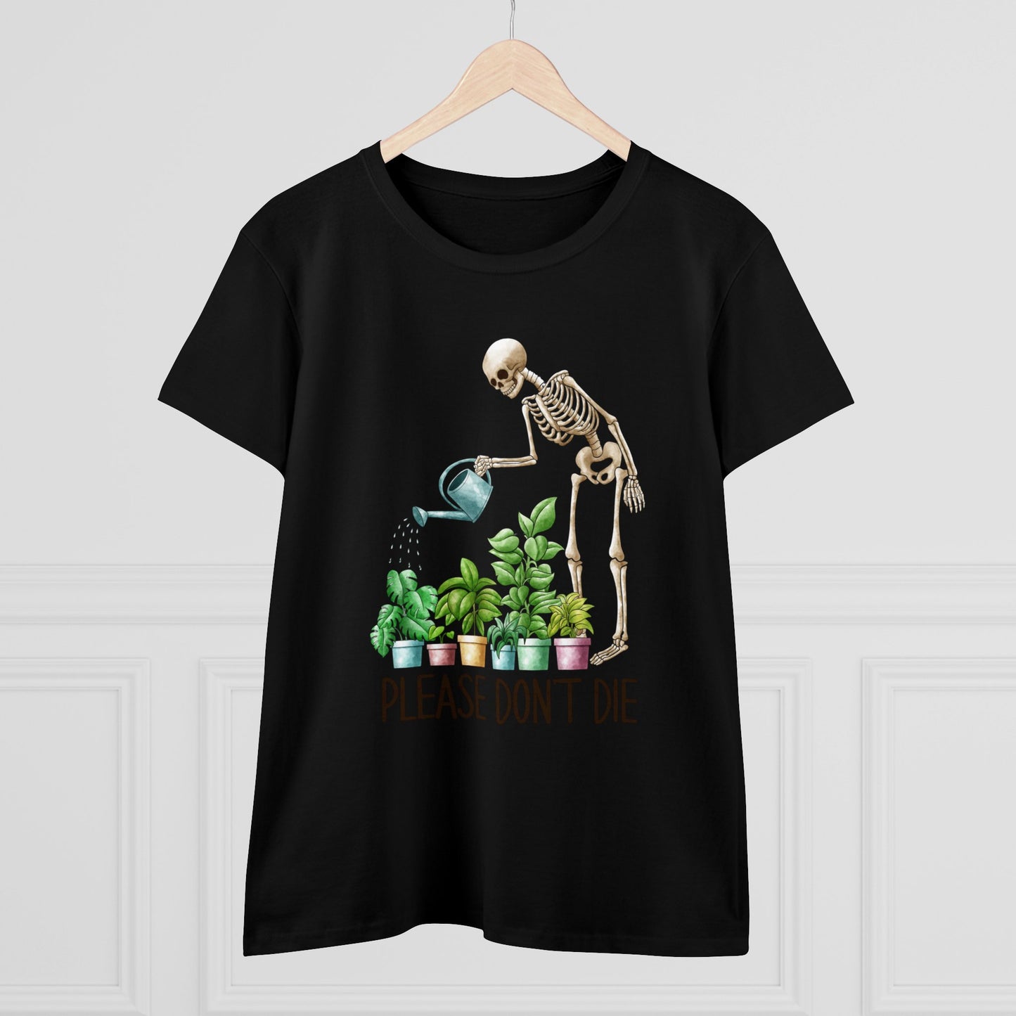 Please Don't Die - Gardening - Women's Midweight Cotton Tee