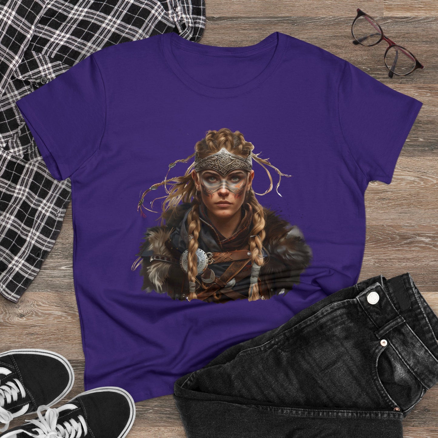 Viking - Fantasy - Women's Midweight Cotton Tee