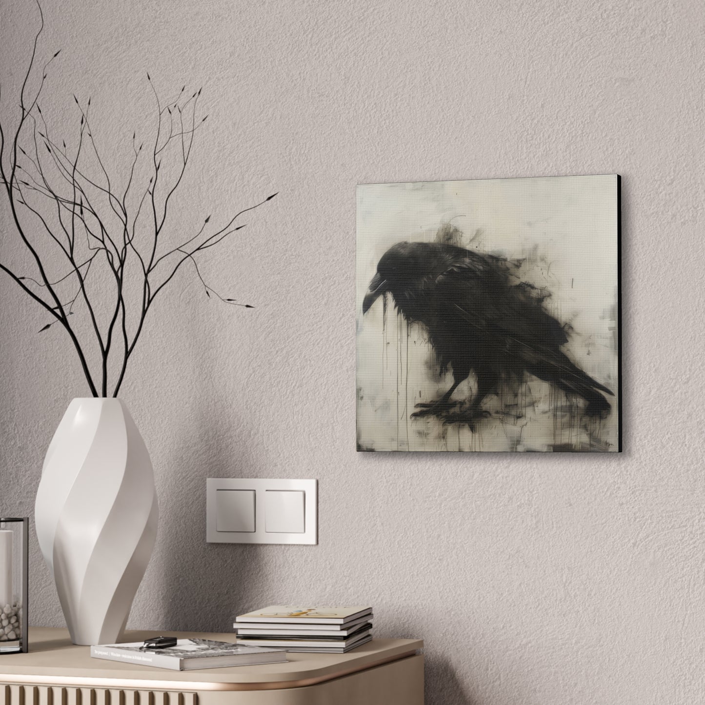 Blackbird - Canvas Stretched, 0.75"