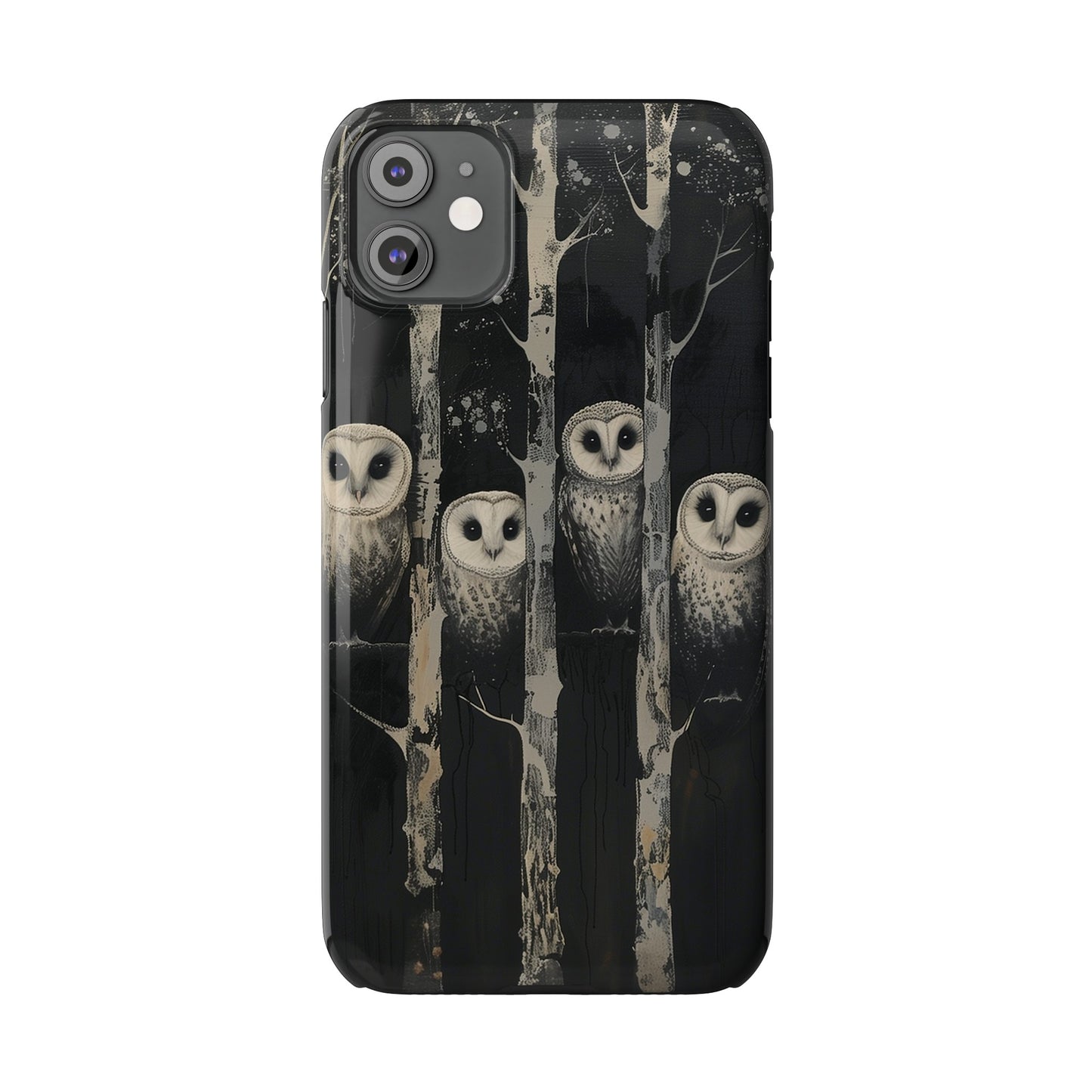 Owls at Night Phone Case