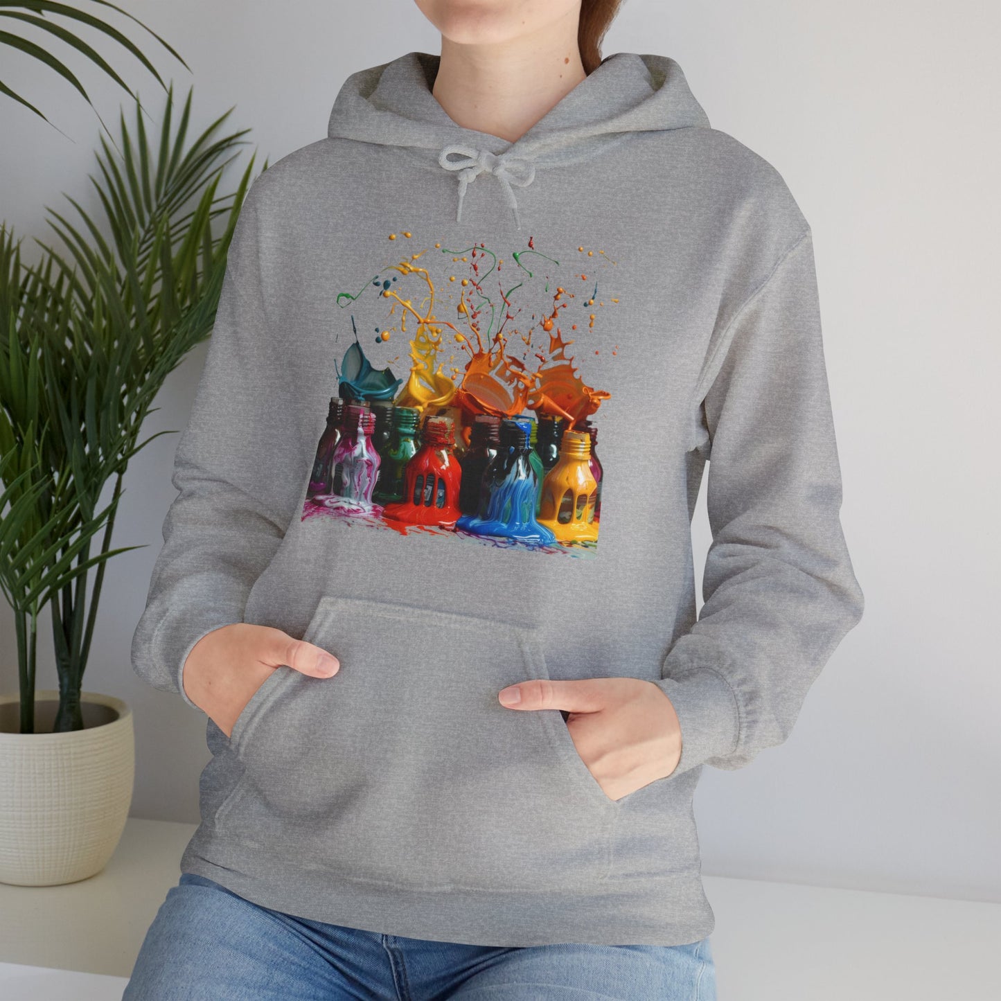 Paint Splash - Unisex Heavy Blend™ Hooded Sweatshirt