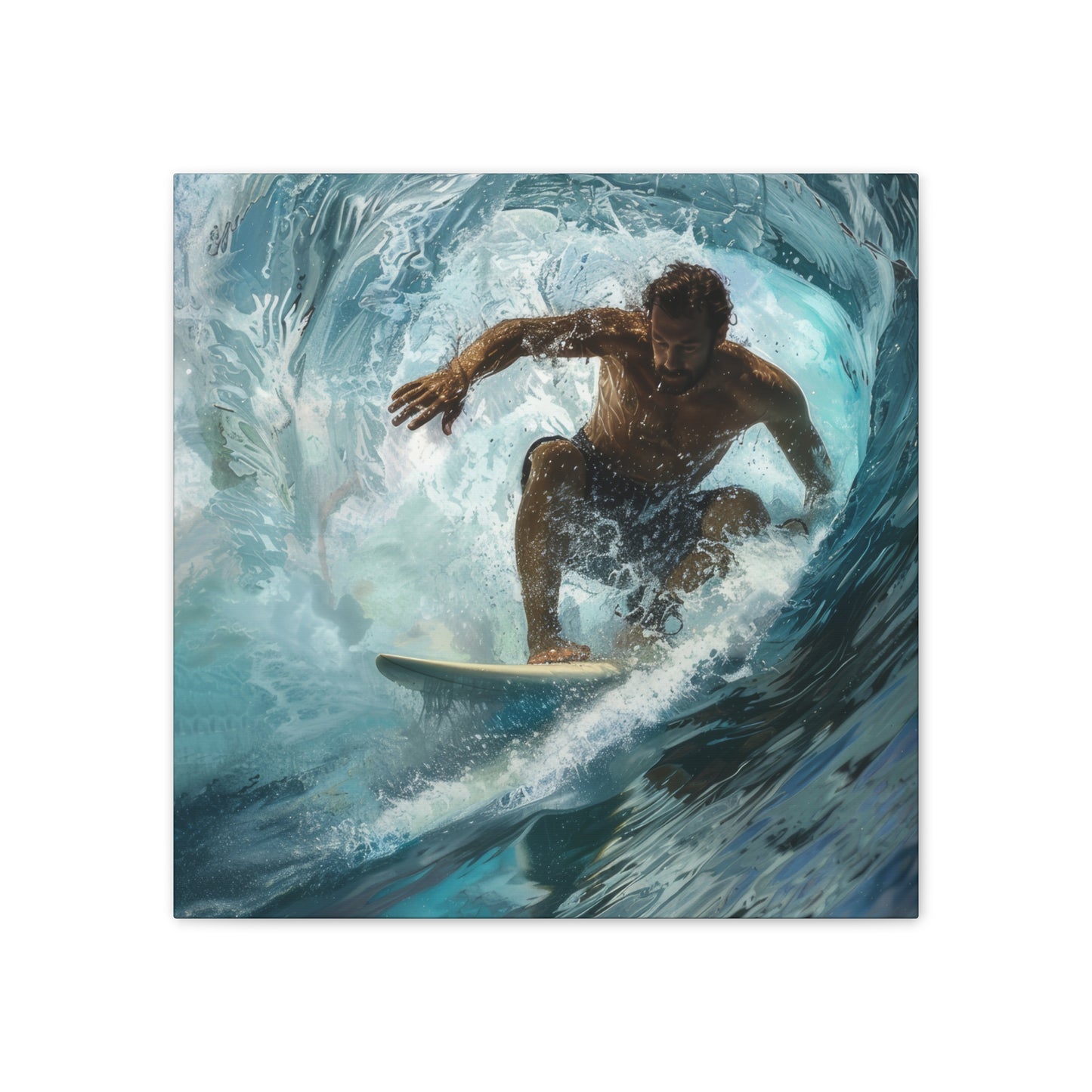 The Tube - Canvas Stretched, 0.75"
