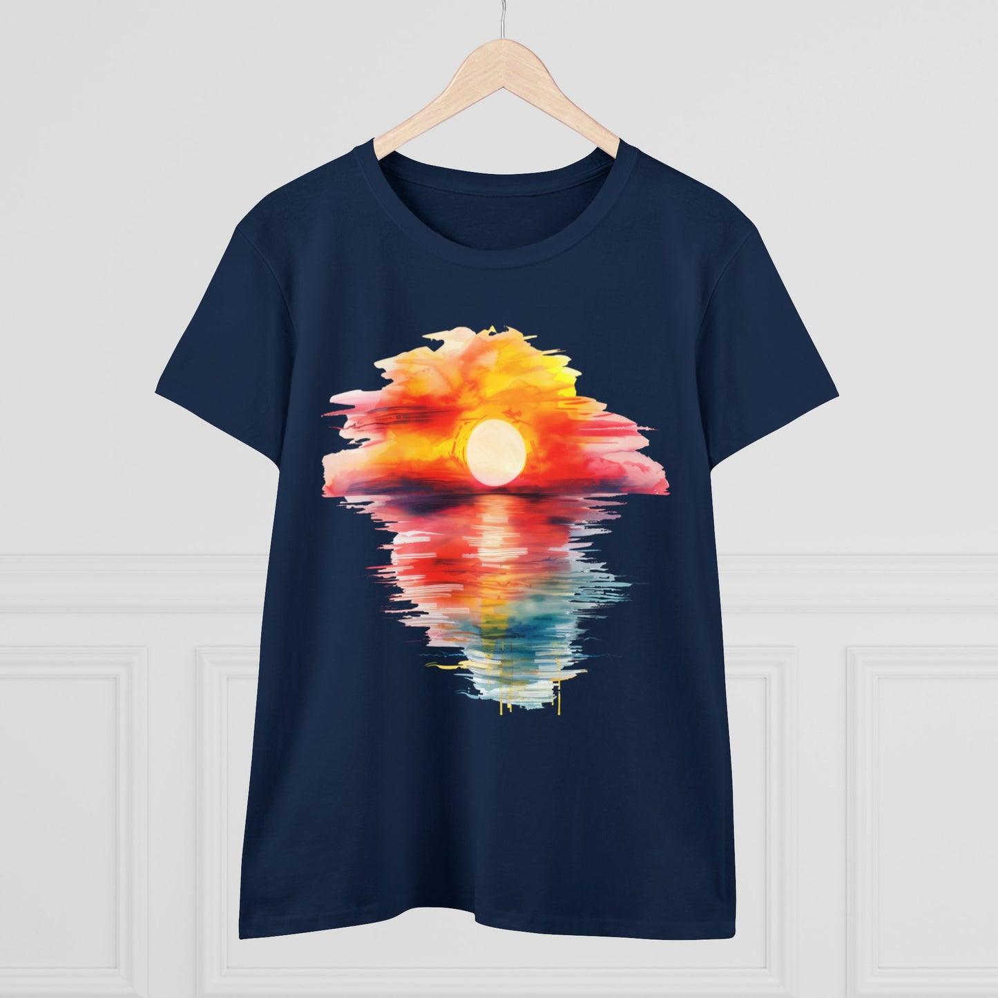 Sunrise - Women's Midweight Cotton Tee