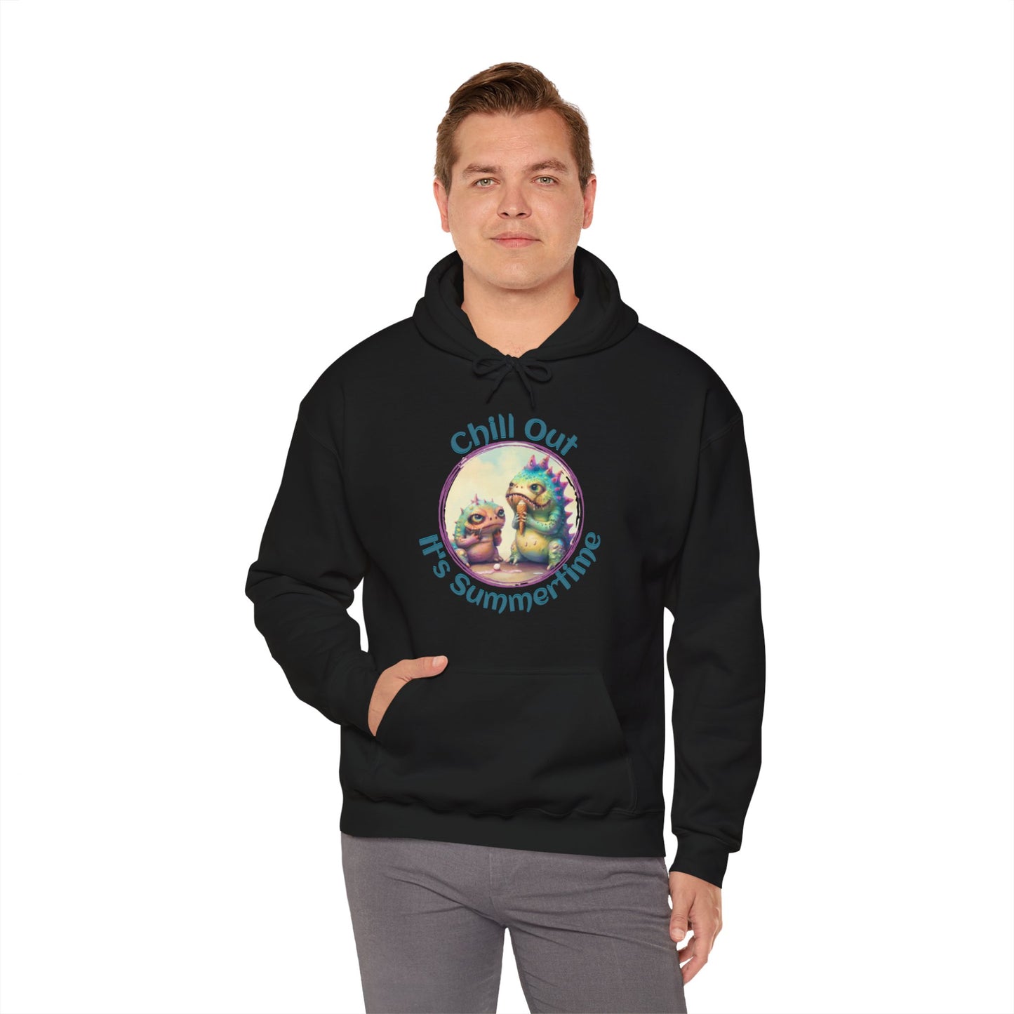 Chill Out for Summer - Unisex Heavy Blend™ Hooded Sweatshirt