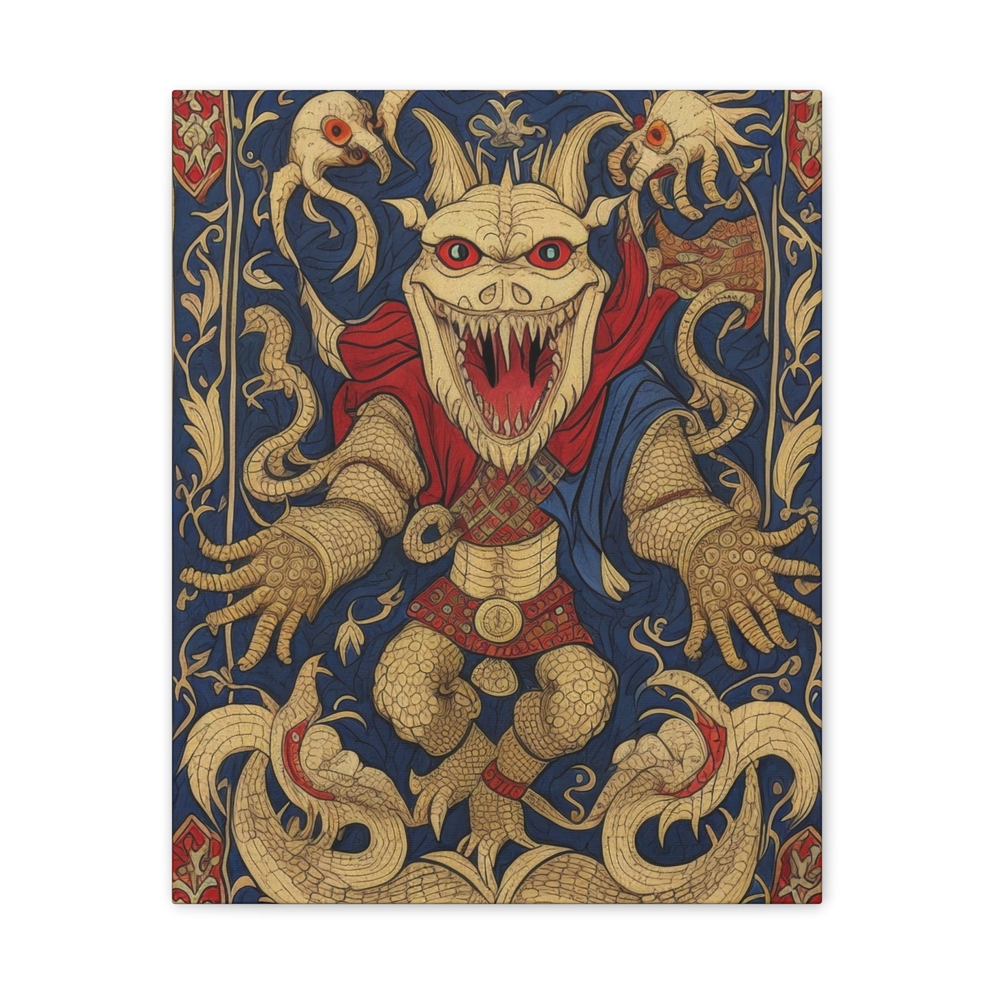 Medieval Tapestry - Canvas Stretched, 0.75"