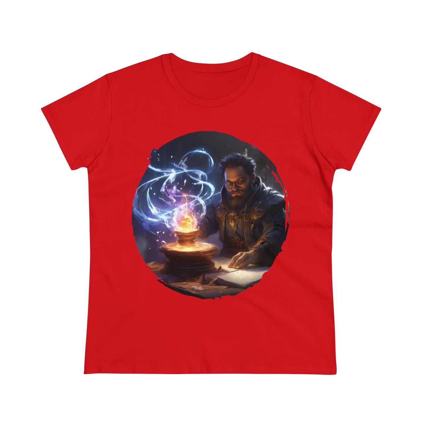 The Sorcerer - Fantasy - Women's Midweight Cotton Tee