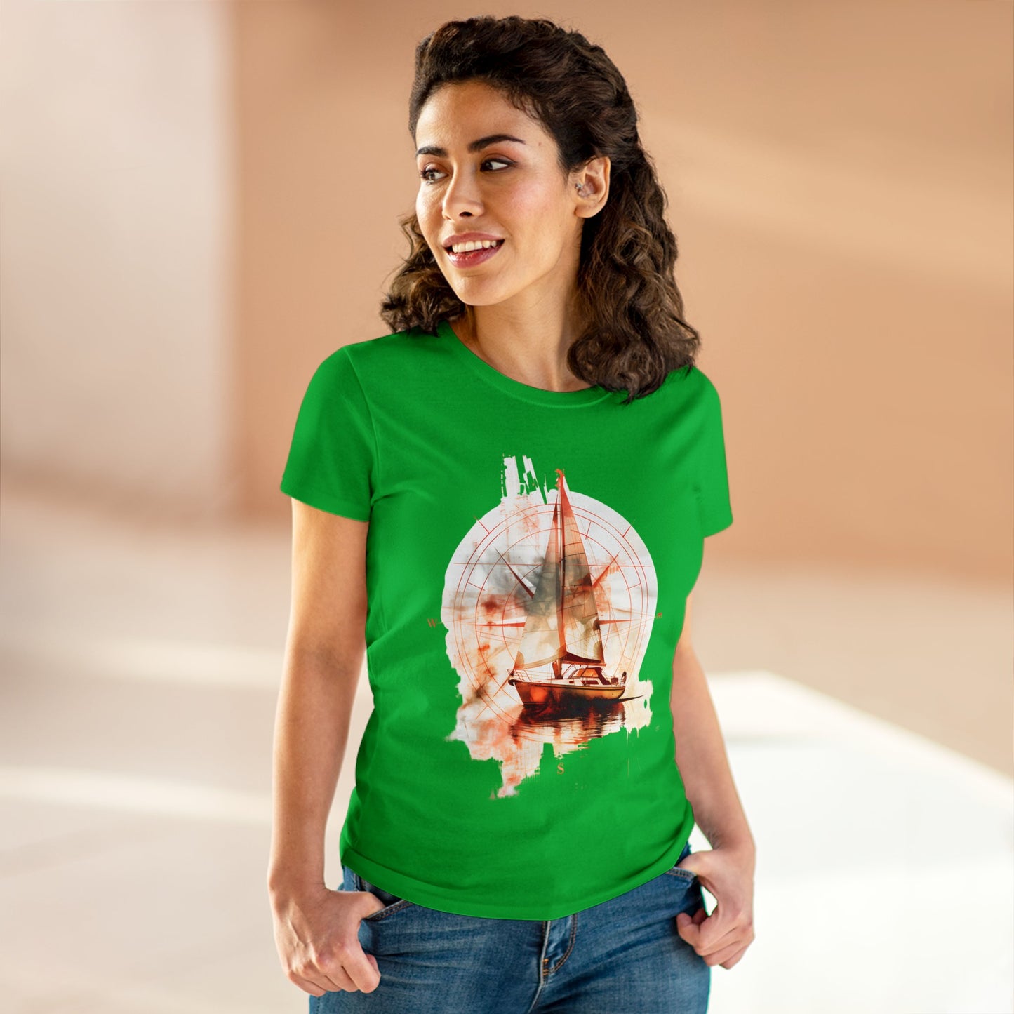 Sailing - Women's Midweight Cotton Tee