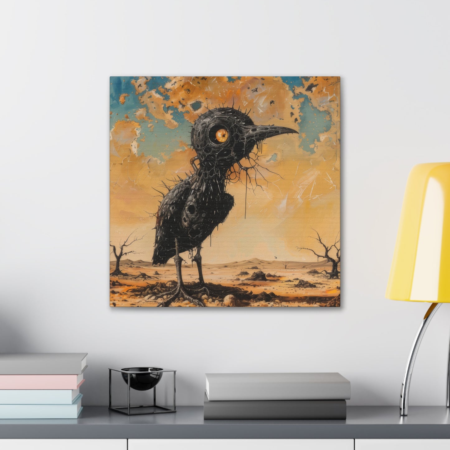 Apocalypse Bird - Canvas Stretched, 0.75"