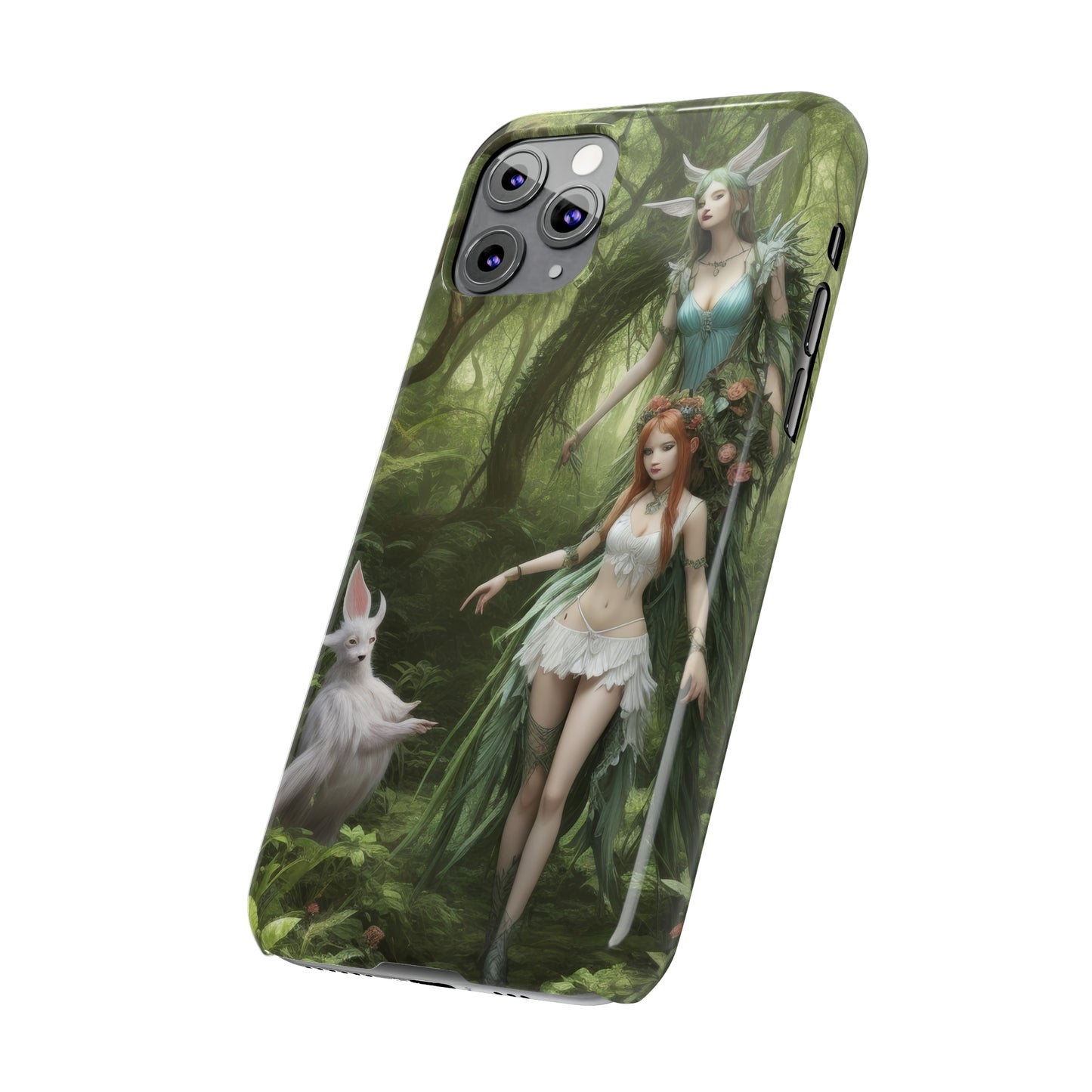 Curious Wood Nymph - Phone Case