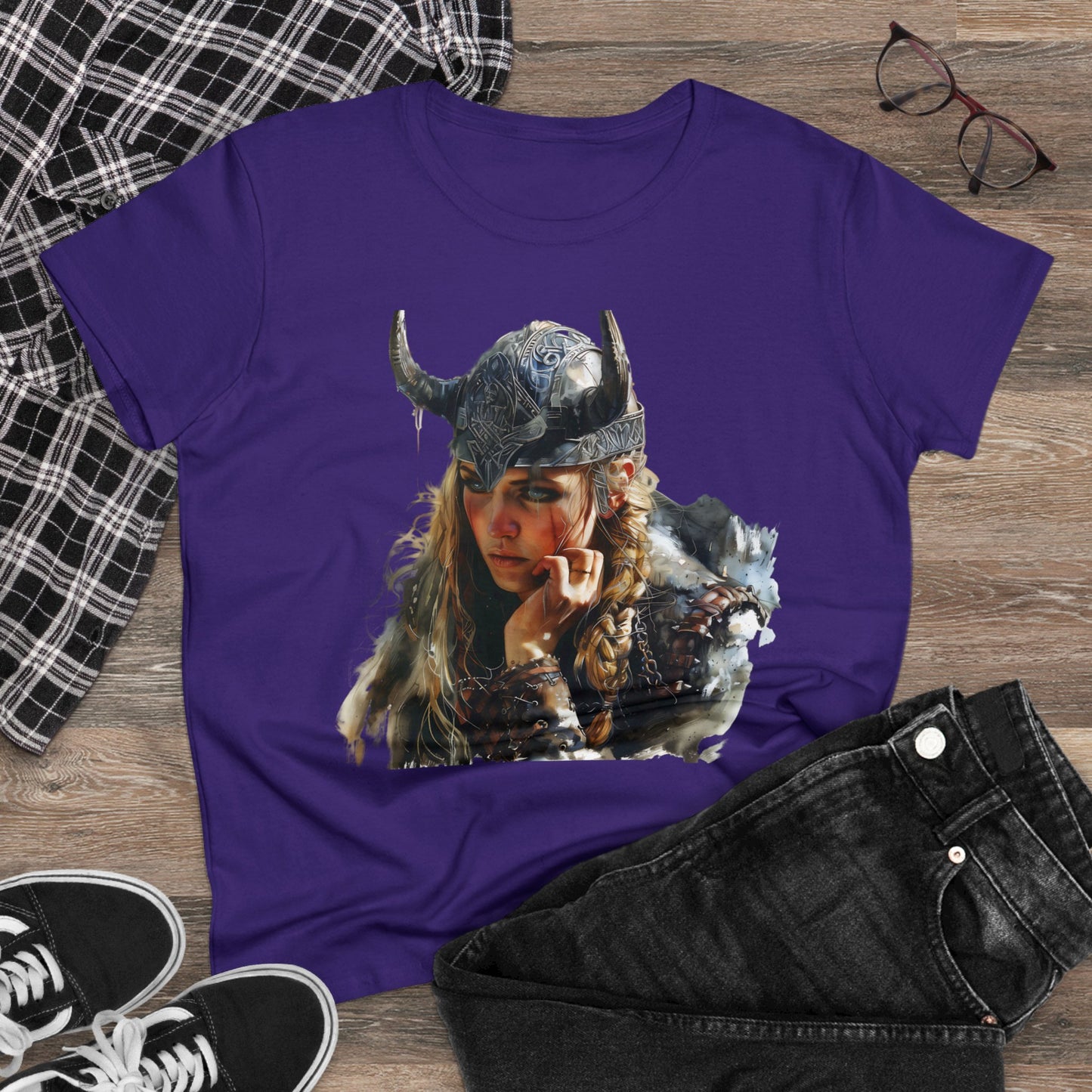 Viking - Fantasy - Women's Midweight Cotton Tee