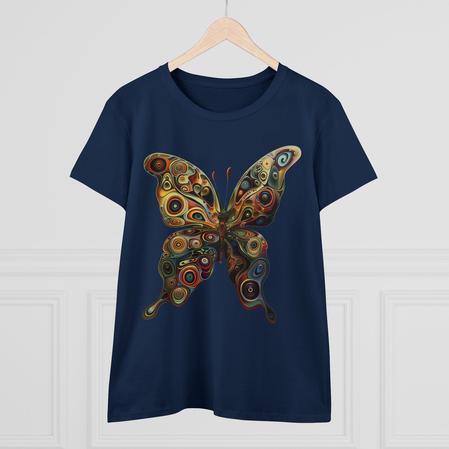 Butterfly - Women's Midweight Cotton Tee