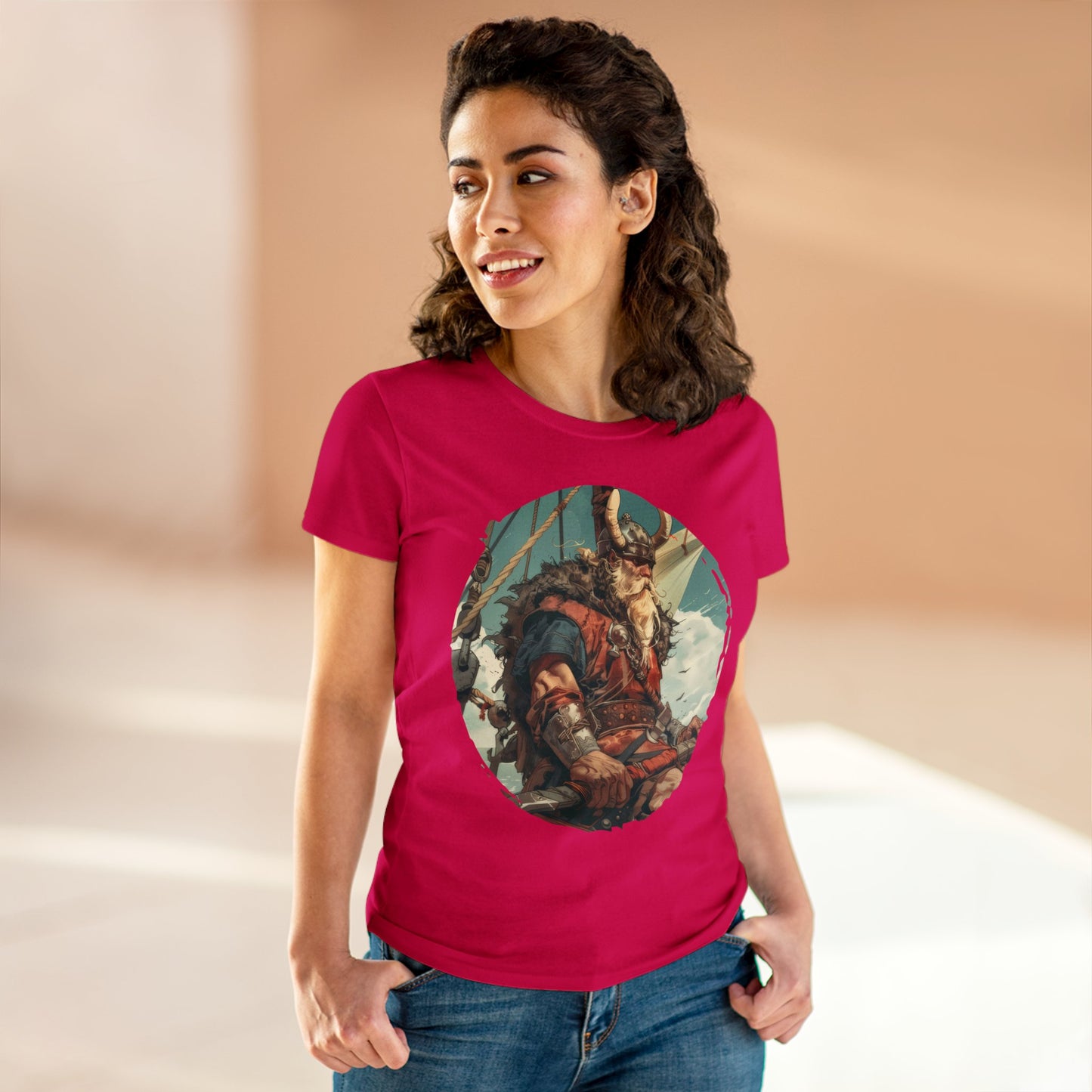 Viking - Fantasy - Women's Midweight Cotton Tee