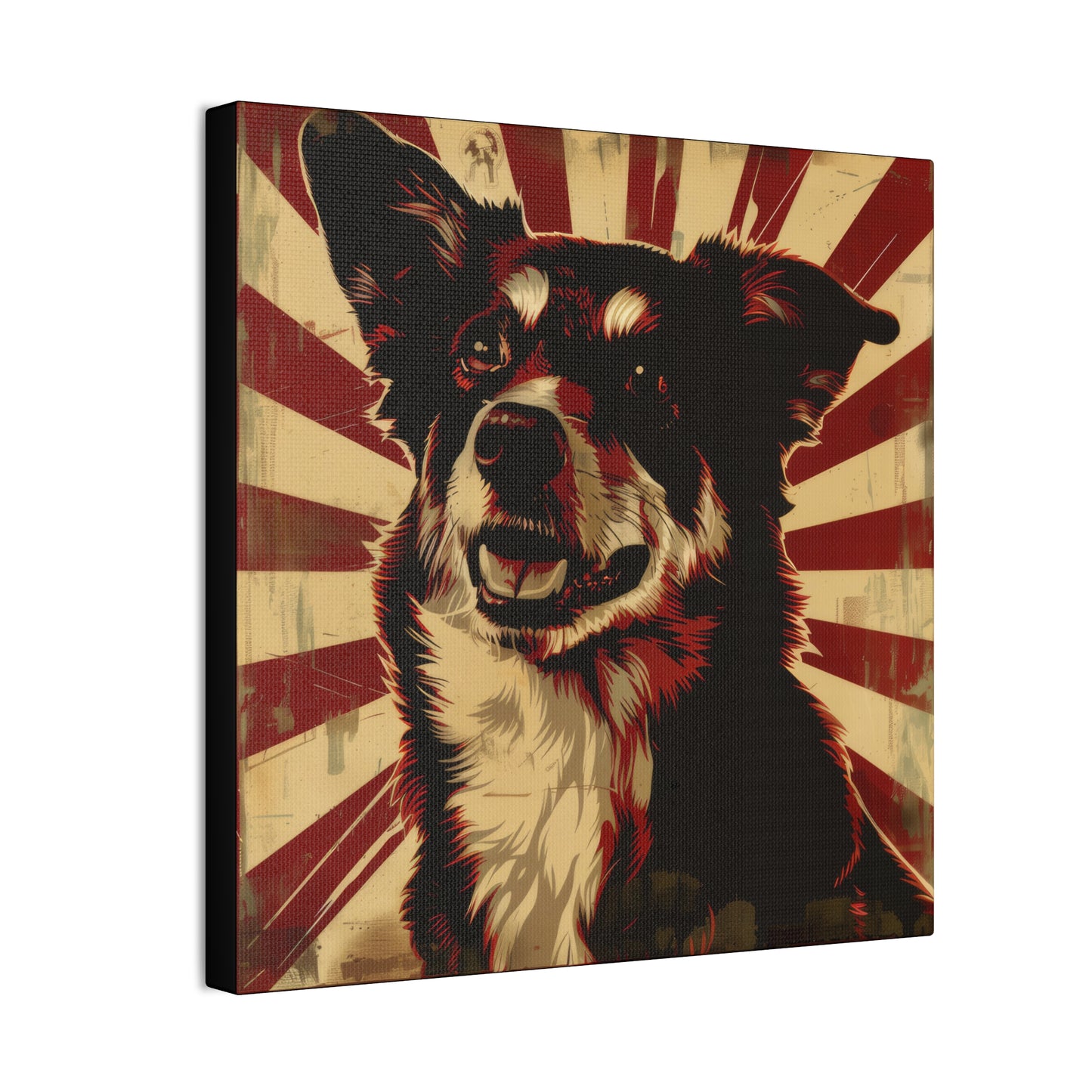 Comrade Canine - Canvas Stretched, 0.75"