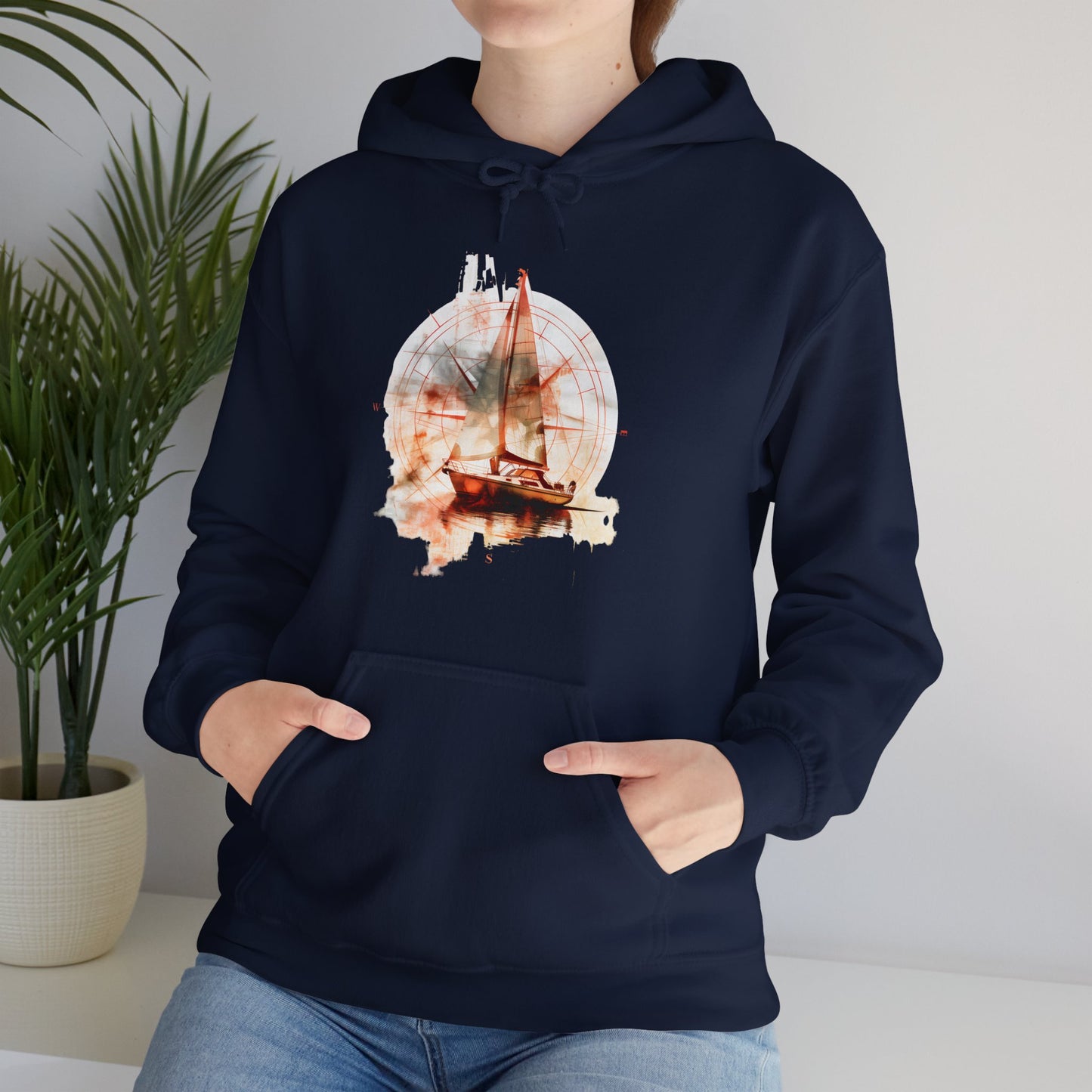 Sailing - Unisex Heavy Blend™ Hooded Sweatshirt