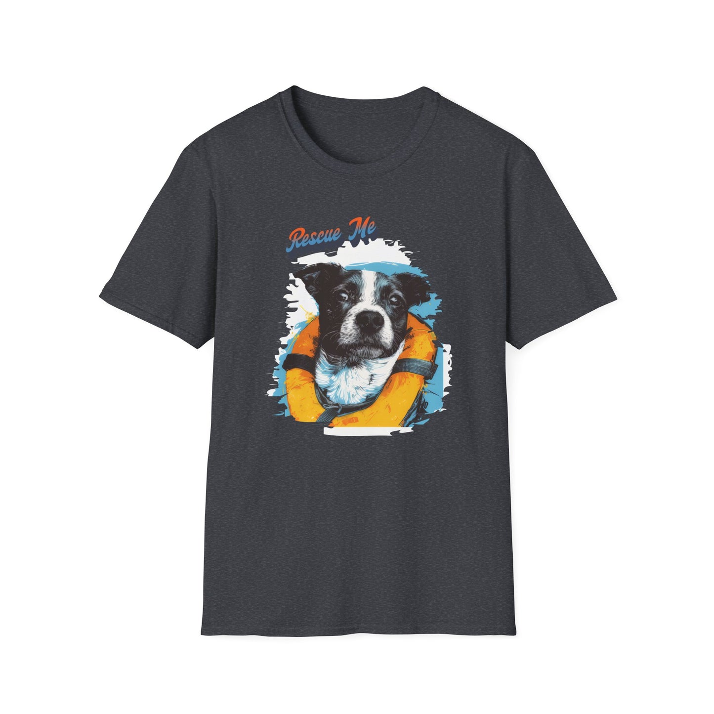 Rescue Dog - Unisex Softstyle T-Shirt