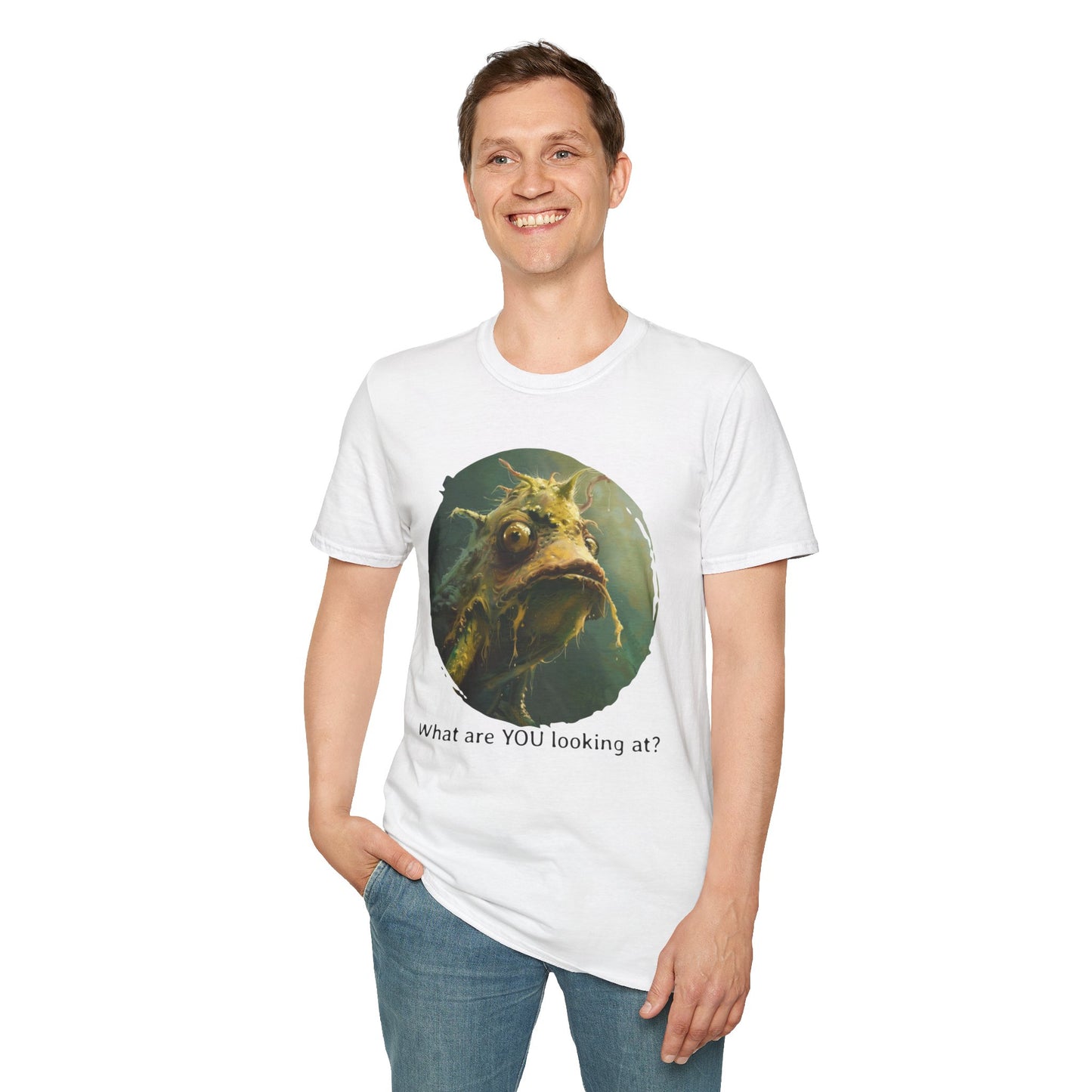 What Are You Looking At - Unisex Softstyle T-Shirt