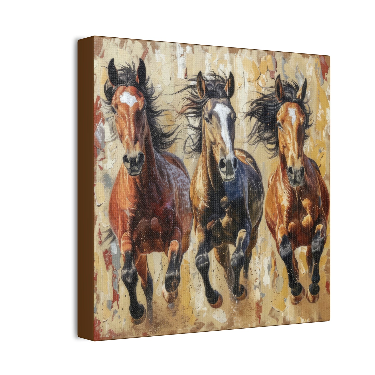 Horses - Canvas Stretched, 0.75"