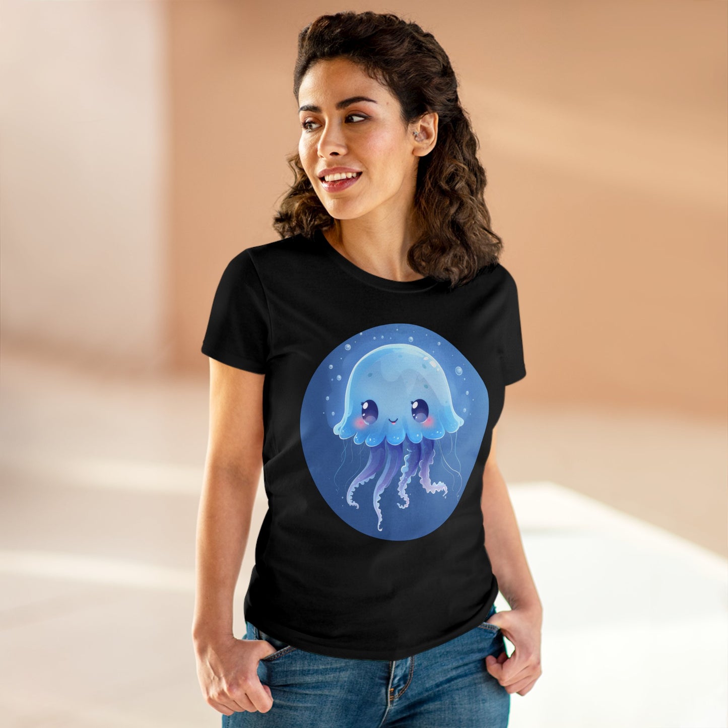 Jellyfish - Women's Midweight Cotton Tee