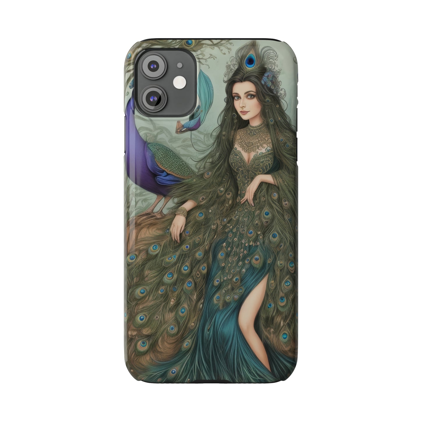 Peacock Witch - Phone Case