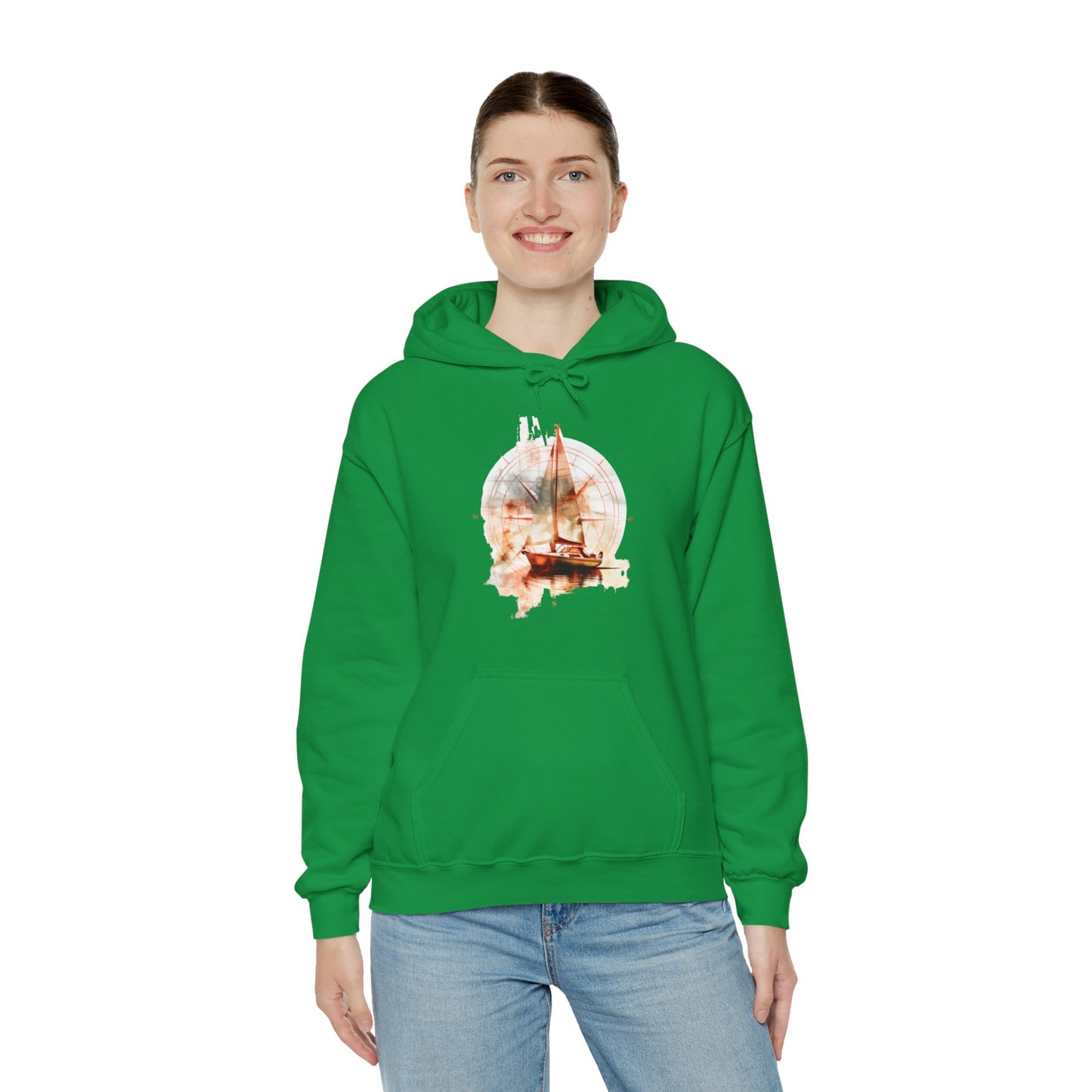 Sailing - Unisex Heavy Blend™ Hooded Sweatshirt